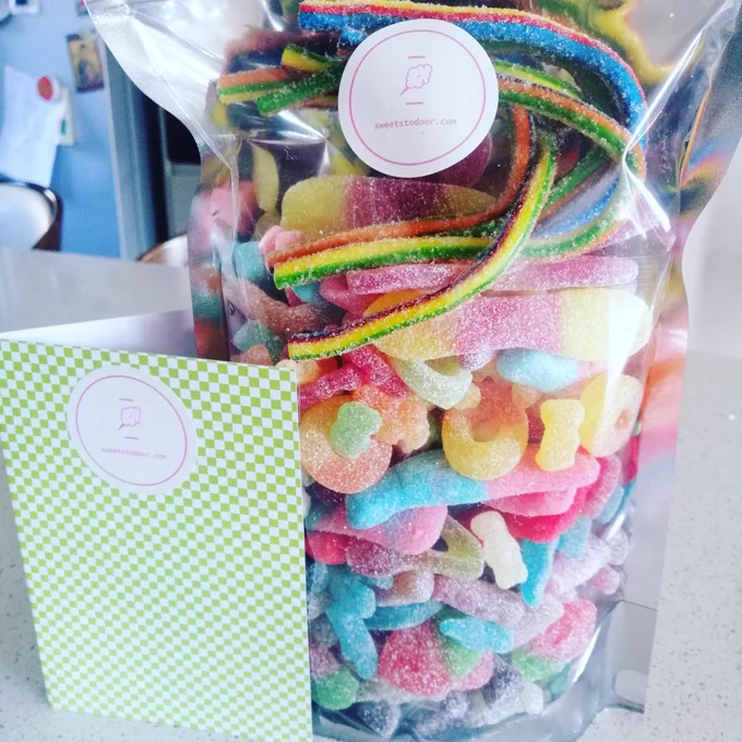 🖋️ Make it personal 🖋️ send a personalised card with your sweets 💖💖💖💖💖💖💖💖💖
Www.sweetstodoor.com
.
.
.
.
#makeitpersonalandunique #messagemefordetails #prettynotes #writeit #card #showyoucare #funkycards #friends #family #placeyourorder  #colourfield #personalorder #sayitwithsweets #postaltreats #wecanhelpyou #giftwrapping #greencard #anycolour #sweetbags #presentsonline #rainbowsweets #jellysweets #fizzysweets #mixofsweets #mixofcolour #surpriseorder #cables #lotsoftreats