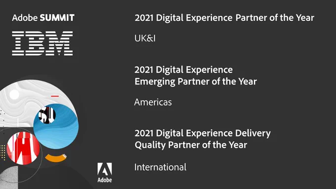 Adobe Digital Experience Partner of the Year awards