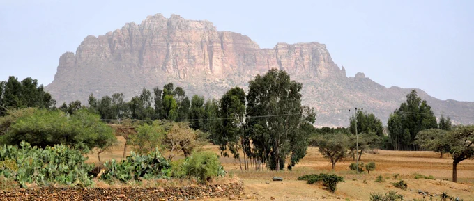 Landscape in Tigray