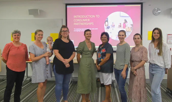 Image of people in the Maternity Consumer Reference Group.