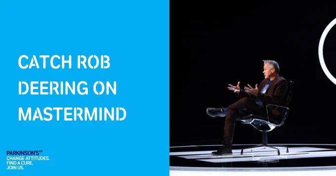 Catch Rob Deering on Mastermind!

Image of Rob in the mastermind chair.