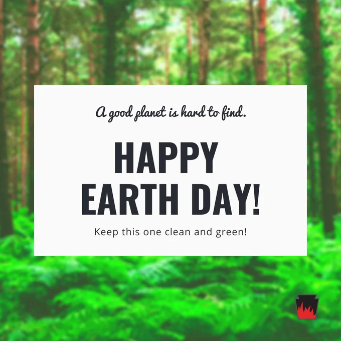 Happy Earth Day from Keystone Fire Protection Co.