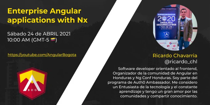 Ricardo Chavarria - Speakers Angular Bogotá