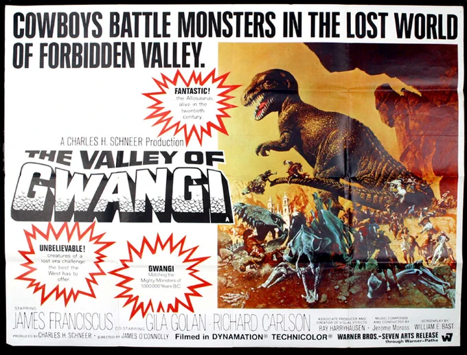 Poster for Valley of Gwangi (1969)