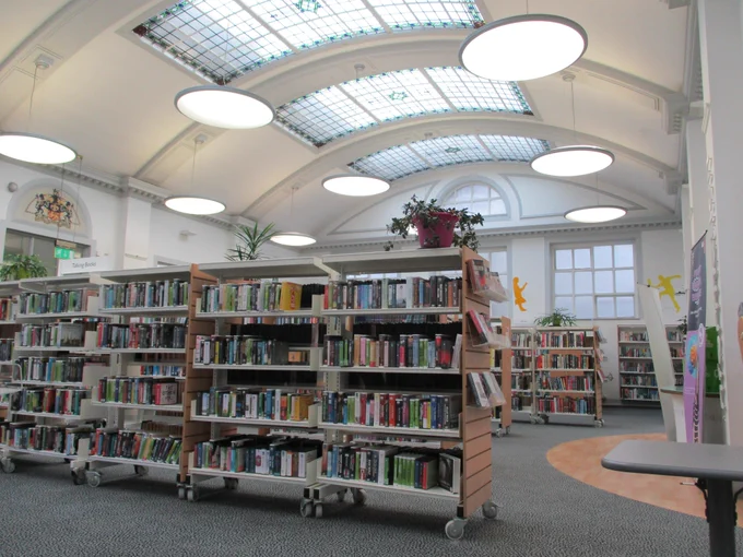 Inside Lancaster Library