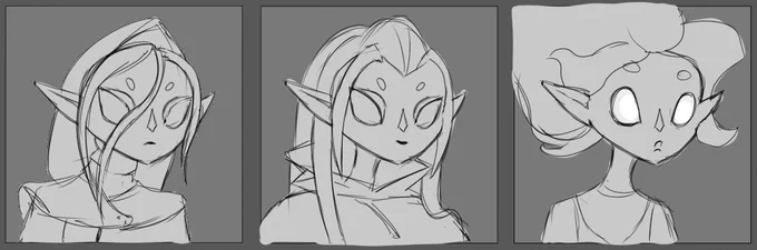Crossroads: Myth units sketch.