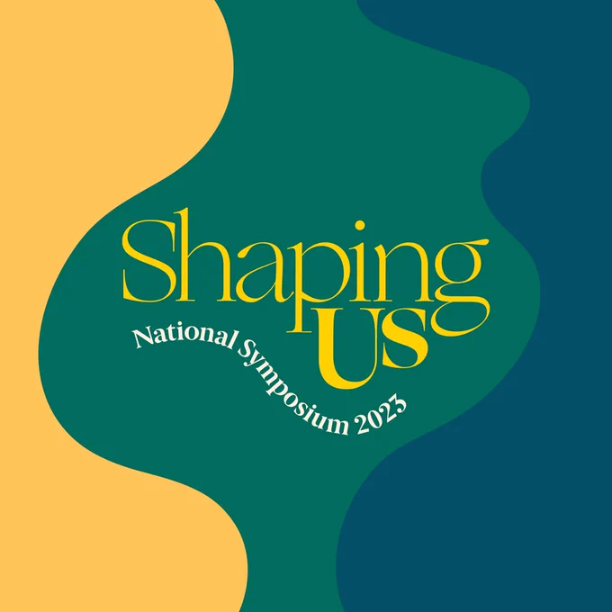 Logo of the Shaping Us National Symposium. 