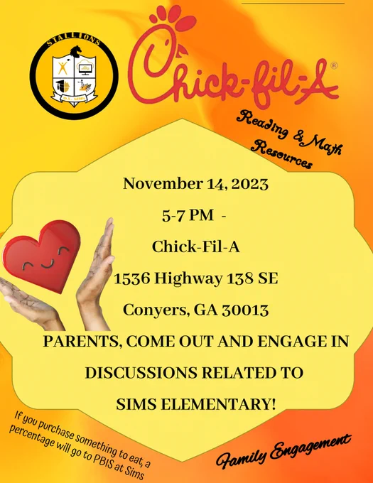 Reading & Math Resources at Chic-Fil-A
