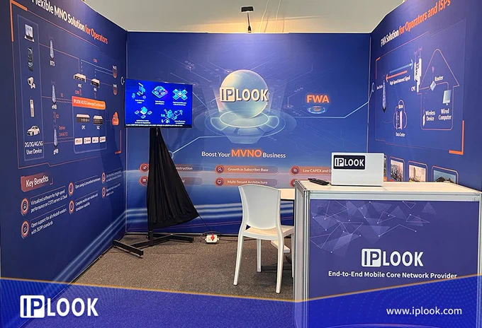 
#IPLOOK at #AfricaCom: all set up