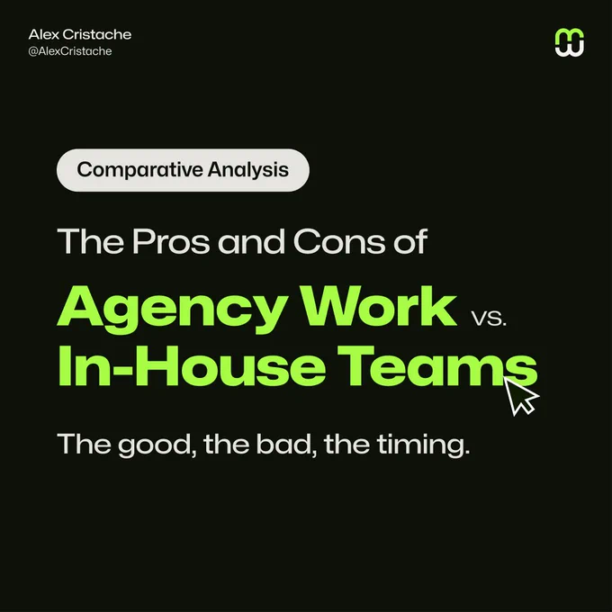 The pros and cons of agency life versus in-house teams
