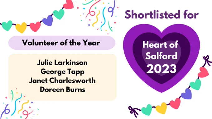 Shortlisted Volunteer of the Year nominees