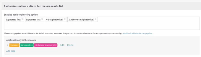 As an admin, I can scope in which participatory space I want to apply this filters configuration
