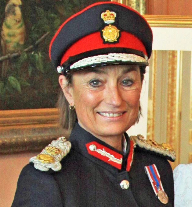 The Lord Lieutenant for North Yorkshire, Jo Ropner