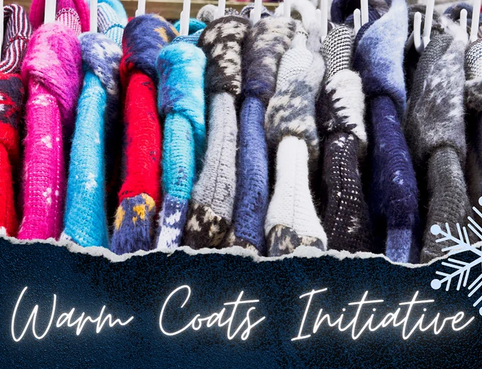 Winter coat donations at Havering Libraries
