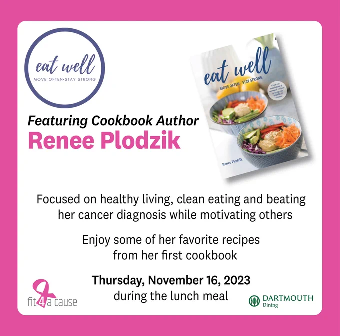 Here’s a graphic promotion for Thursday’s event at 1953 Commons featuring first-time author, Renee Plodzik.