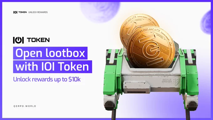 We are upgrading our QORPO WORLD platform, where IOI will become the primary reward token for all our competitions, rewarding your activity.
