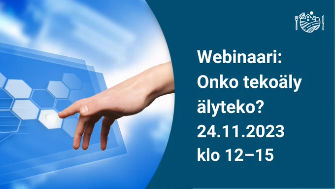 Webinaari: onko tekoäly älyteko? 24.11.2023 klo 12-15