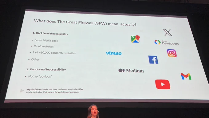 Which apps don’t work in China?