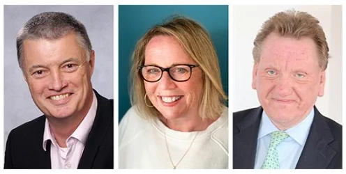 Bruno Steis, Diana Raine and Ian Wright strengthen the Evove leadership team