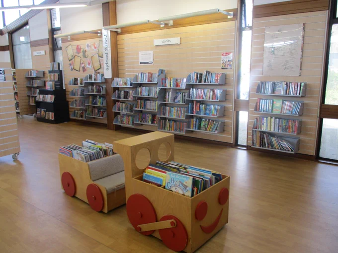 Junior section of Morecambe Library