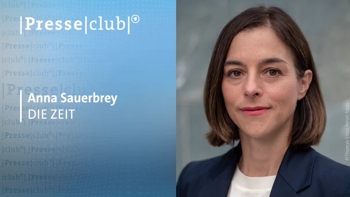 Zu Gast im Presseclub: Anna Sauerbrey, Die Zeit