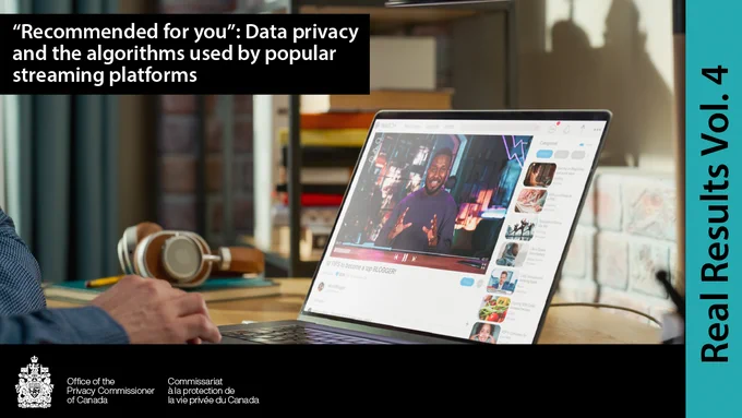 Real results volume 4. “Recommended for you”: Data privacy and the algorithms used by popular streaming platforms. 