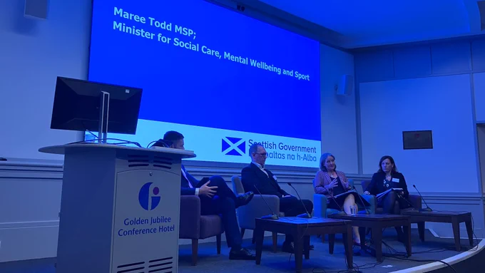 Mental Wellbeing Minister  Maree Todd MSP joined the Psychological Therapies Specification launch event