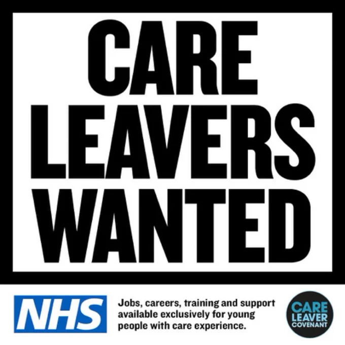 Text: Care leavers wanted
