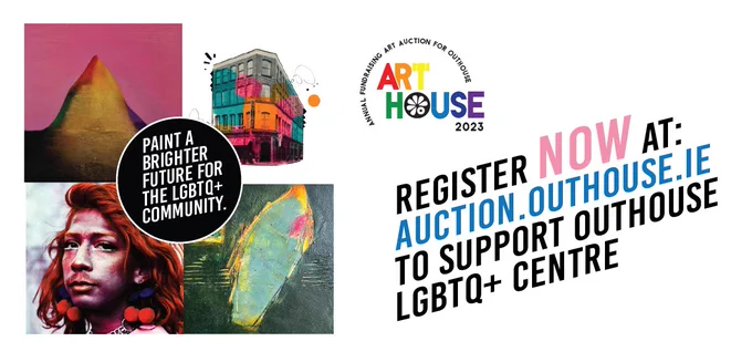Paint a brighter future for the LGBTQ  community.
4 artworks in the Arthouse auction.