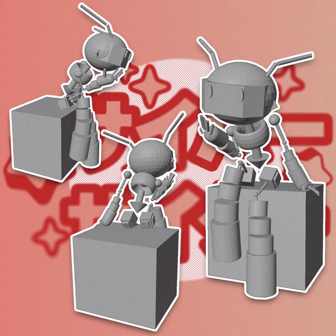 Blockout phase of Cyber Cider, posed with the logo in its background