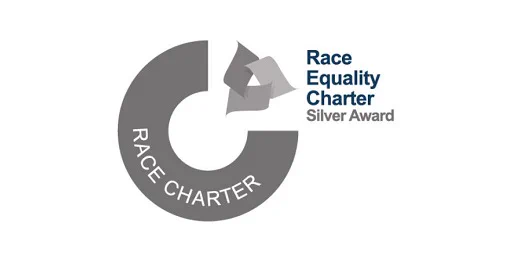 Logo for the Silver Race Equality Charter (REC) award