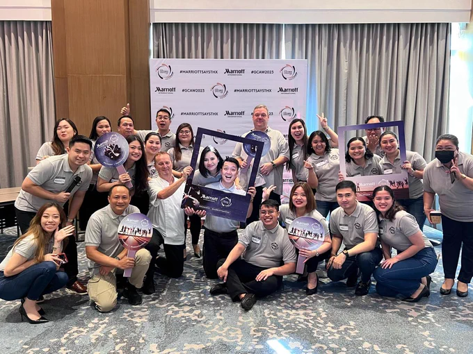 
We're kicking off a week of festivities with a five-star breakfast, fun games and awesome prizes. Stay tuned for more excitement this #GCAW2023. And since your "hi's" and "hello's" mean the world to us, the Sales team is kicking off #GCAW2023 by calling up as many clients as they can!

Stay tuned for more customer appreciation at Clark Marriott!