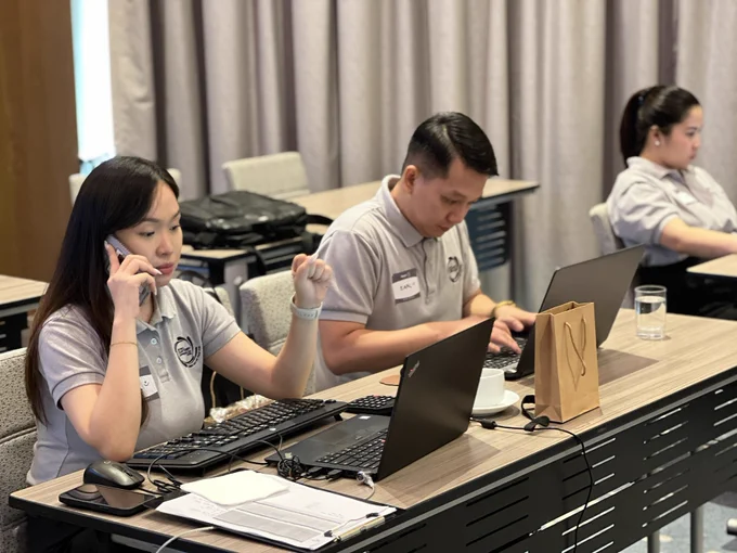 
We're kicking off a week of festivities with a five-star breakfast, fun games and awesome prizes. Stay tuned for more excitement this #GCAW2023. And since your "hi's" and "hello's" mean the world to us, the Sales team is kicking off #GCAW2023 by calling up as many clients as they can!

Stay tuned for more customer appreciation at Clark Marriott!