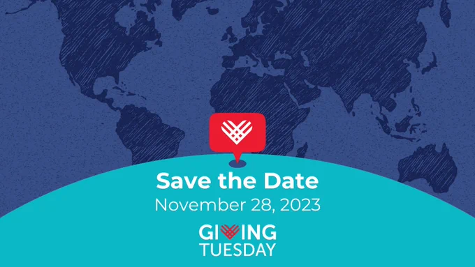Save the date: November 28, 2023, GivingTuesday