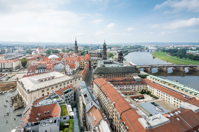 Dresden Skyline, photo: TUD Panther Media