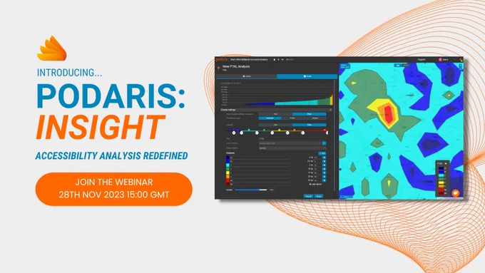 Introducing Podaris:Insight. Accessibility analysis redefined. Join the webinar. 28th Nov 2023. 15:00 GMT