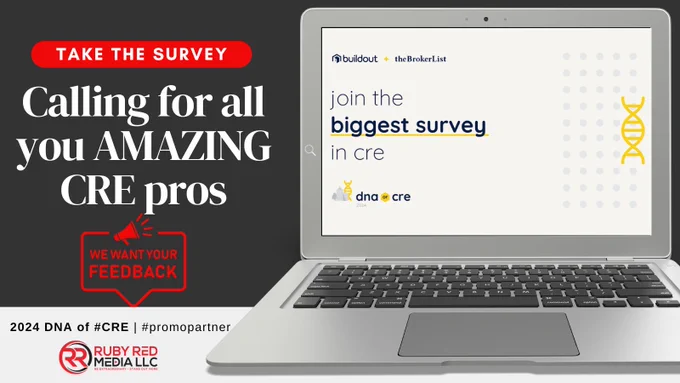 Take the DNA of #CRE Survey - https://s.alchemer.com/s3/2024-DNA-of-CRE-Survey