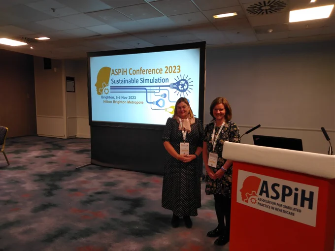 Photo of presenters at ASPiH conference 2023