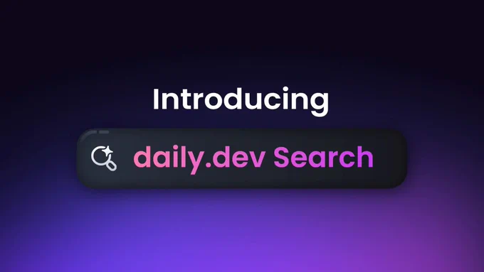 introducing daily.dev search