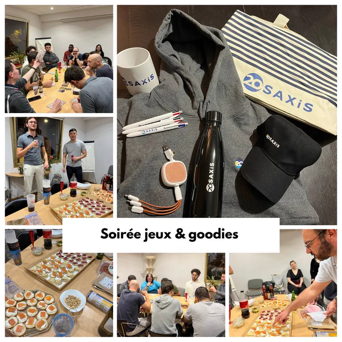 Soirée Jeux & Goodies. 20 ans d'Osaxis.