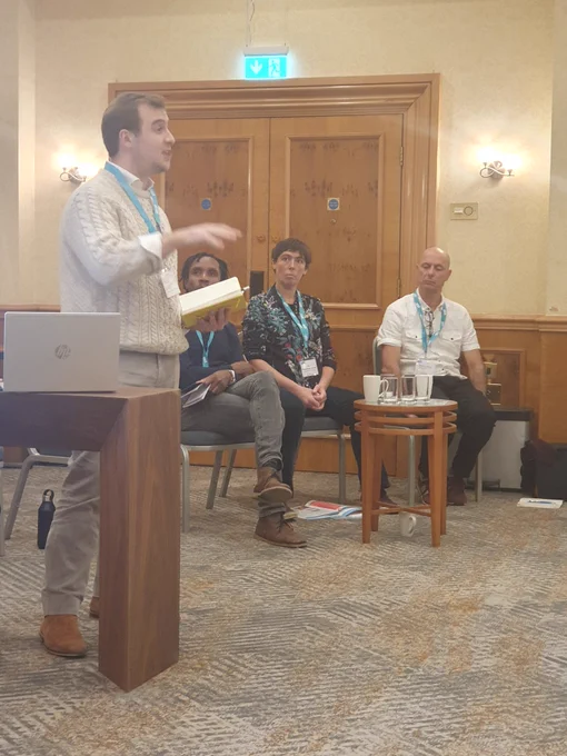 Daniel Gibbs at Climate session at Locality Convention 2023