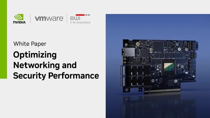 Optimizing Networking and Security Performance with BWI GmbH, VMware vSphere, and NVIDIA BlueField DPU