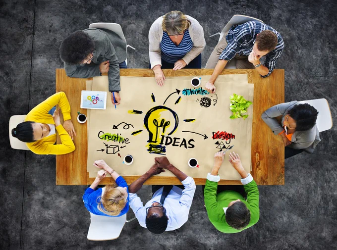 Image d'illustration: groupe de travail.