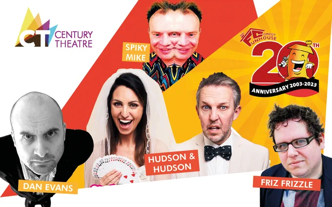 Funhouse comedy line-up at Century Theatre in Coalville