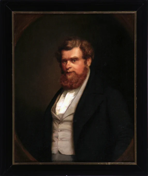 Portrait von Robert Blum (Maler: August Hunger), zwischen 1845 und 1848 (Quelle: Stadtgeschichtliches Museum Leipzig/Public Domain)