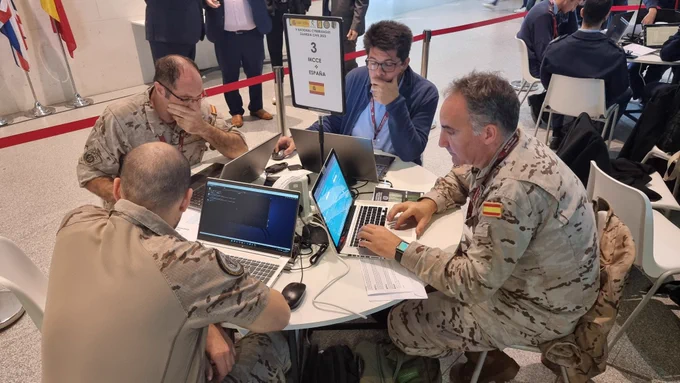 Equipo del Mando Conjunto del Ciberespacio, ganador de la quinta edición de la National Cyber League de la Guardia Civil 