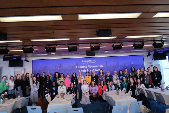 InspiringFifty Leading Women In Tech Breakfast