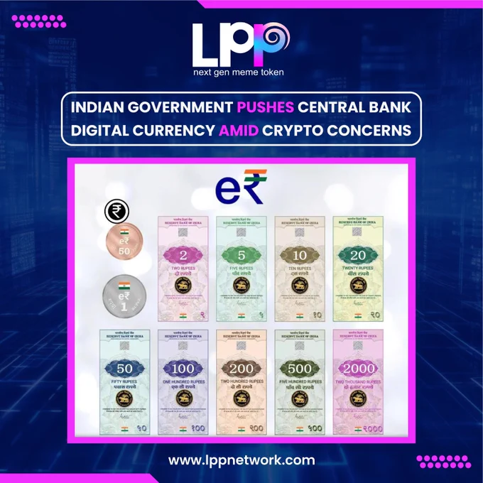 👎 Worried about the crypto landscape? The Indian government shares your concerns. With cryptocurrencies gaining momentum, there's a fear of losing control. But, instead of surrendering to the wave, they're crafting their own narrative. Introducing the Central Bank Digital Currency (CBDC) - their strategic move to stay ahead in the digital economy. 🏦📲

This move is bound to shake up the crypto scene in India. While CBDCs may not have the same decentralized appeal as cryptocurrencies, they offer stability and control. It's a cautious step to balance innovation with regulation.

So, what's the real deal? Will CBDCs be the ultimate solution to crypto concerns, or is it a case of 'if you can't beat them, join them'? Dive into the intricacies of this crypto drama. 🧐💸 #CBDC #CryptoRegulations #IndiaCrypto
