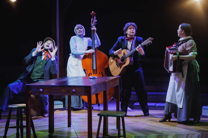 Production photography from A Christmas Carol