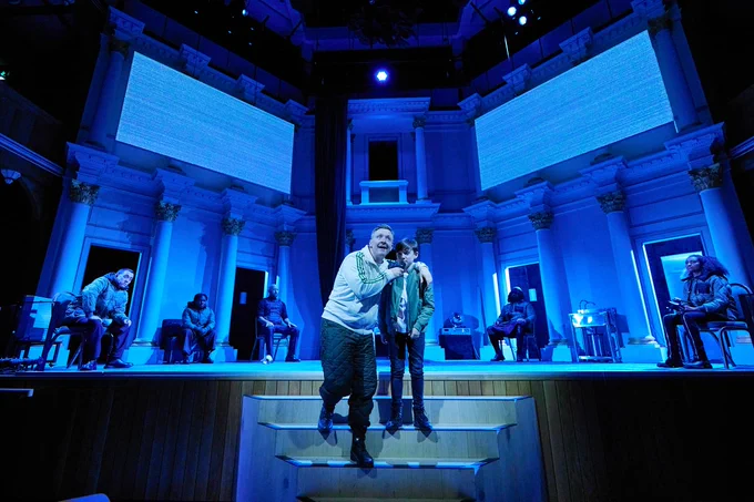 Production photography from Macbeth